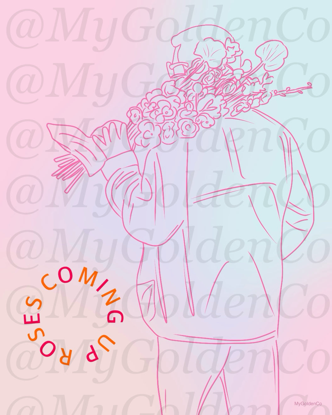 Roses Glossy Poster