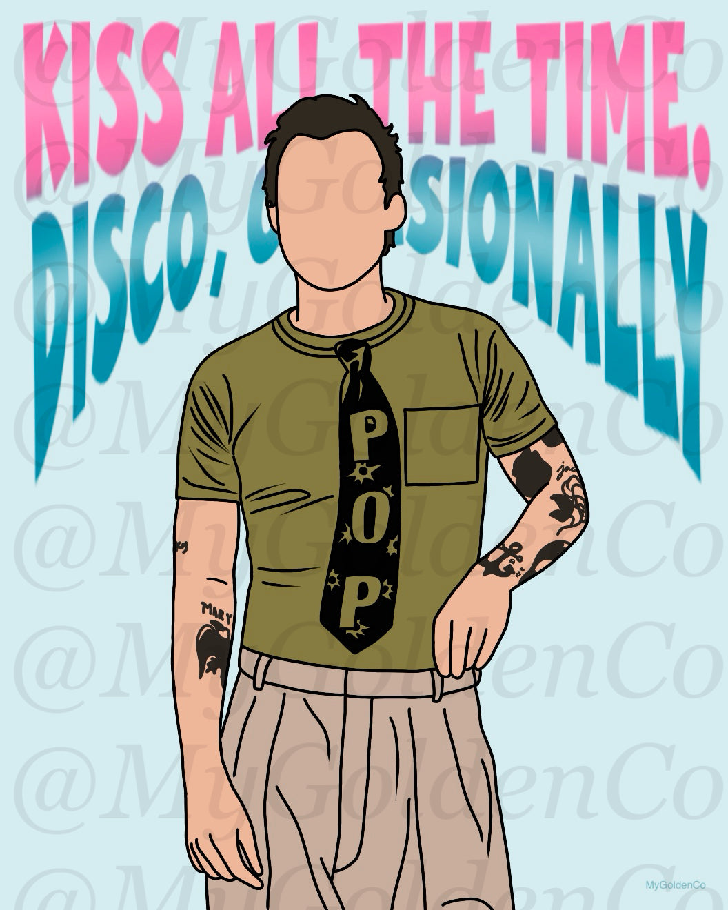 KISSCO Glossy Poster