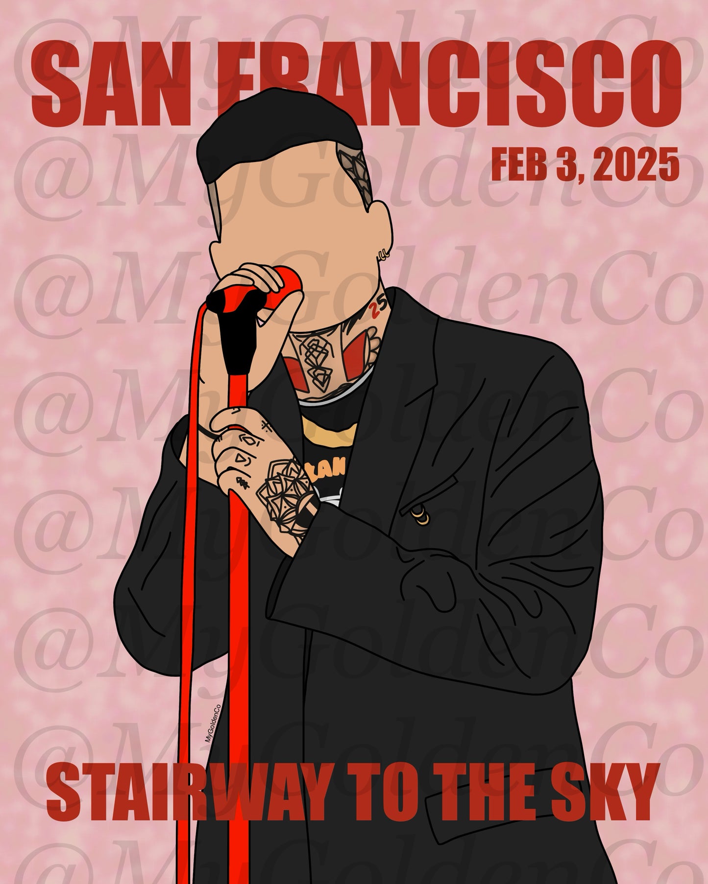 San Francisco Night 1 Zayn Glossy Poster