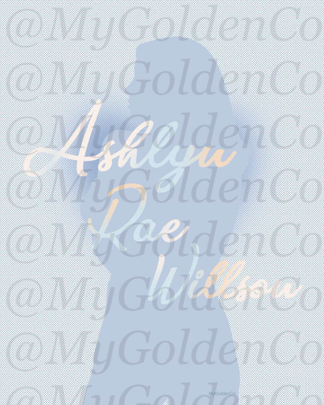 Ashlyn Rae Glossy Poster