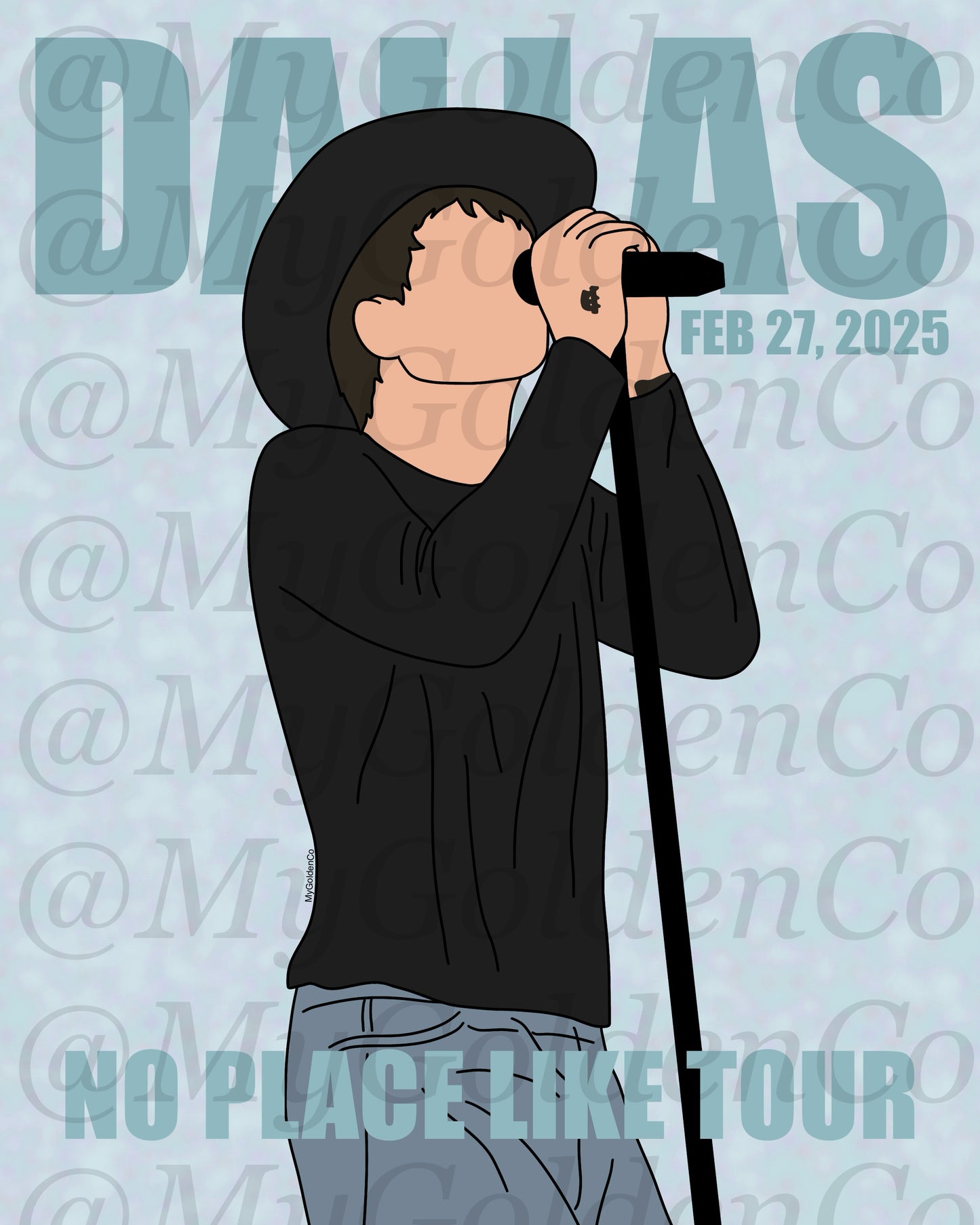 Dallas Role Model Glossy Poster