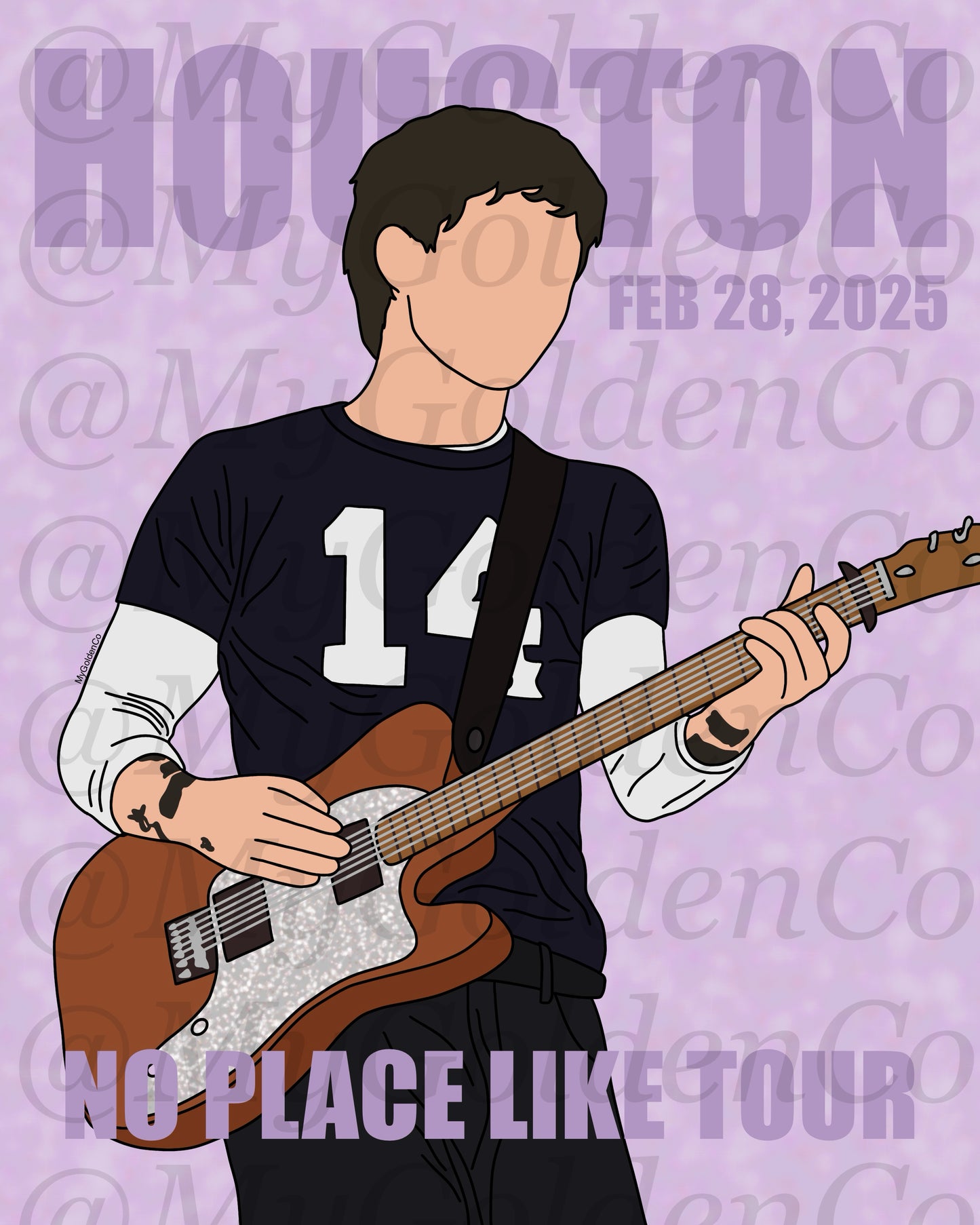 Houston Role Model Glossy Poster