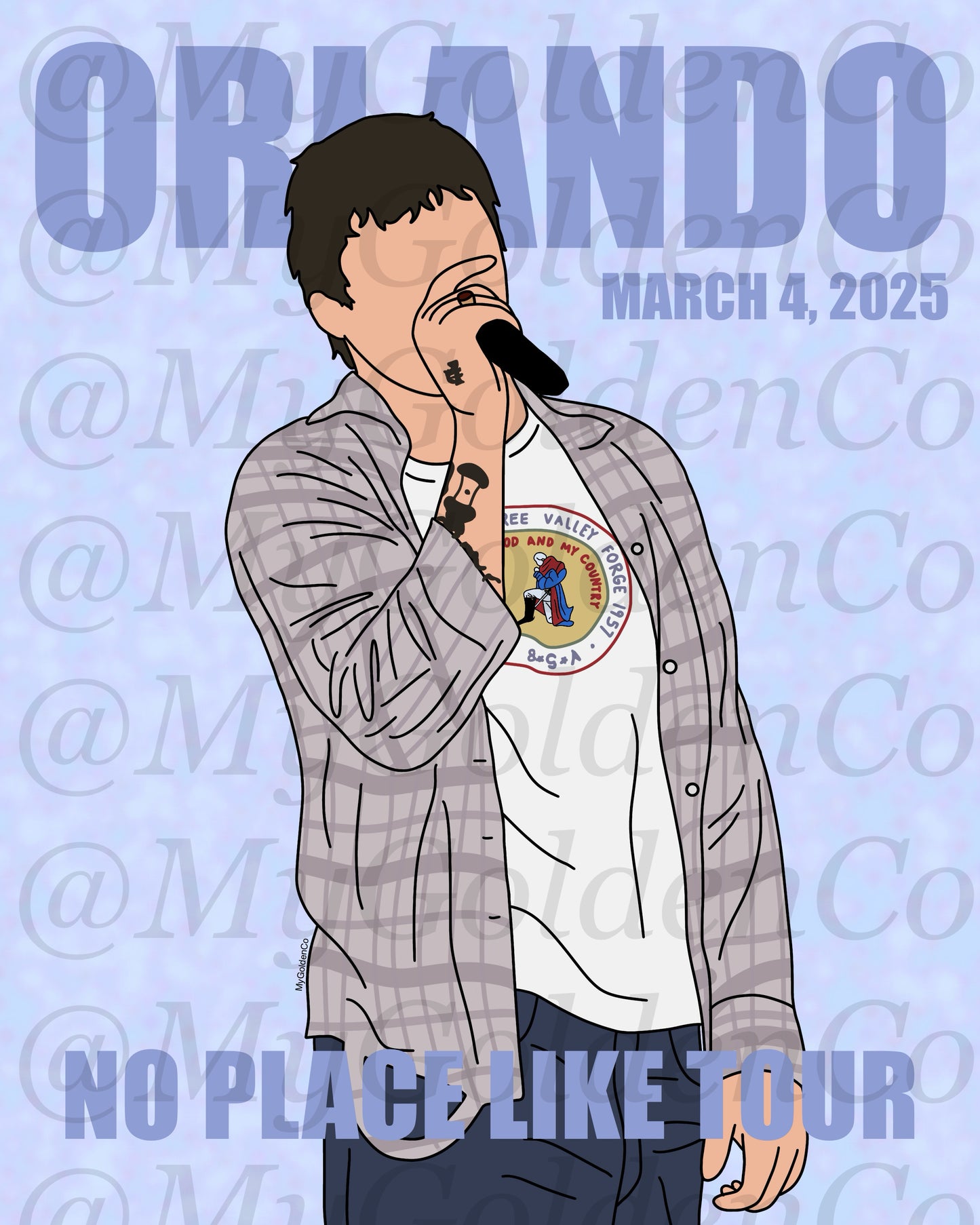 Orlando Role Model Glossy Poster