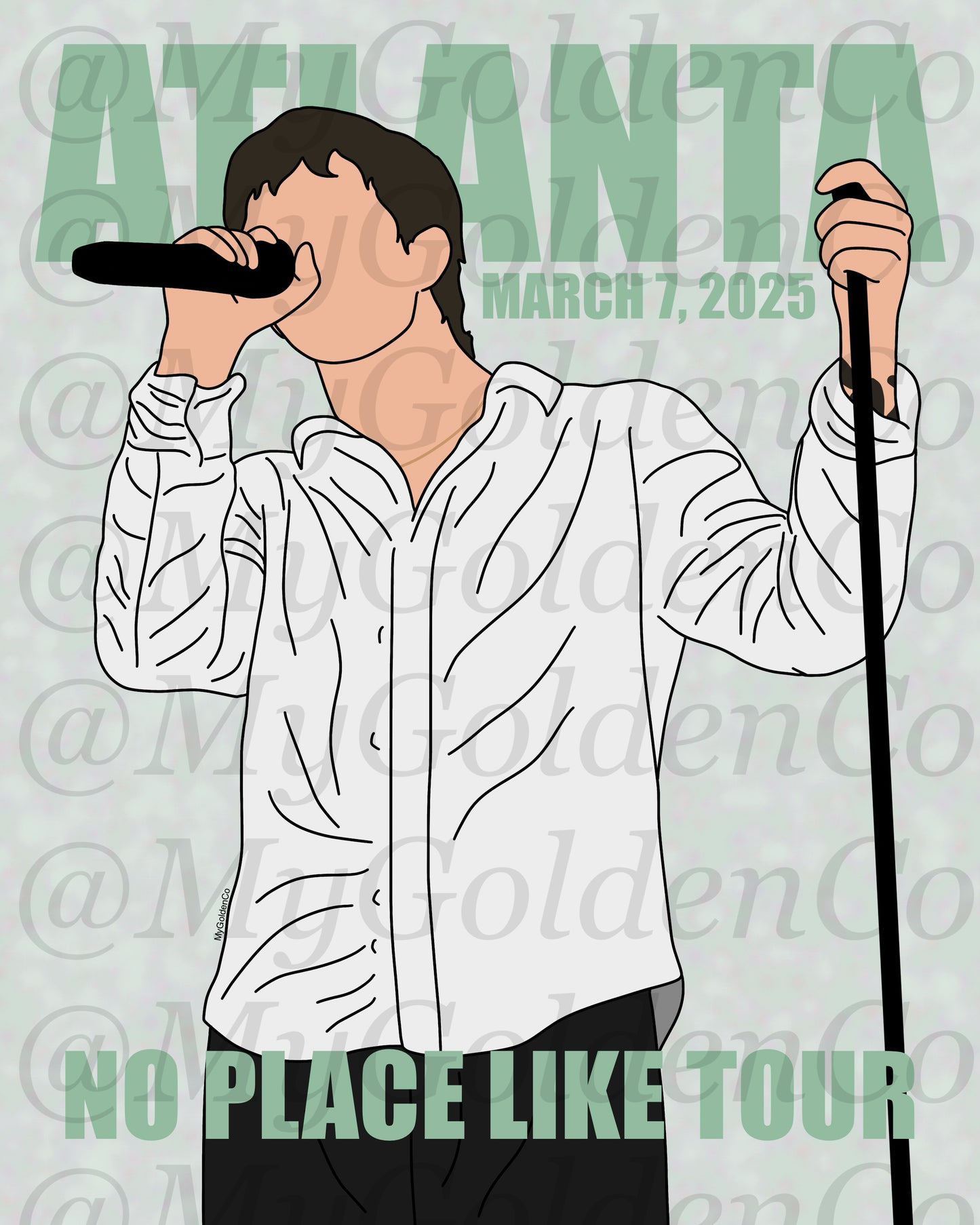 Atlanta Role Model Glossy Poster