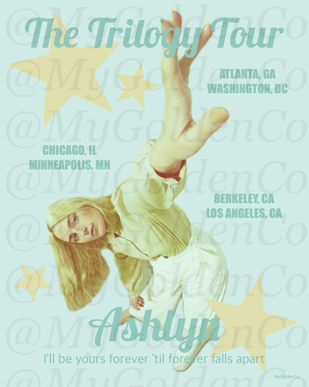 Ashlyn Trilogy Glossy Poster