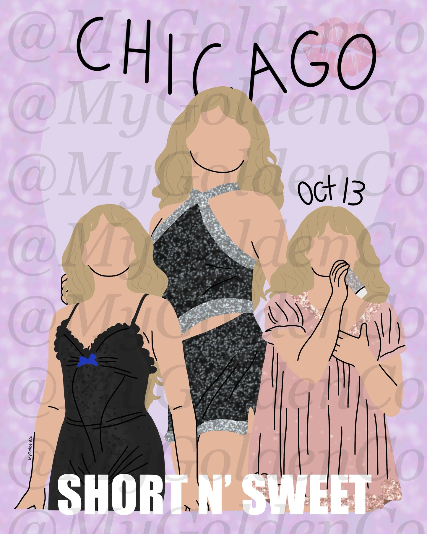 Sabrina Chicago Glossy Poster