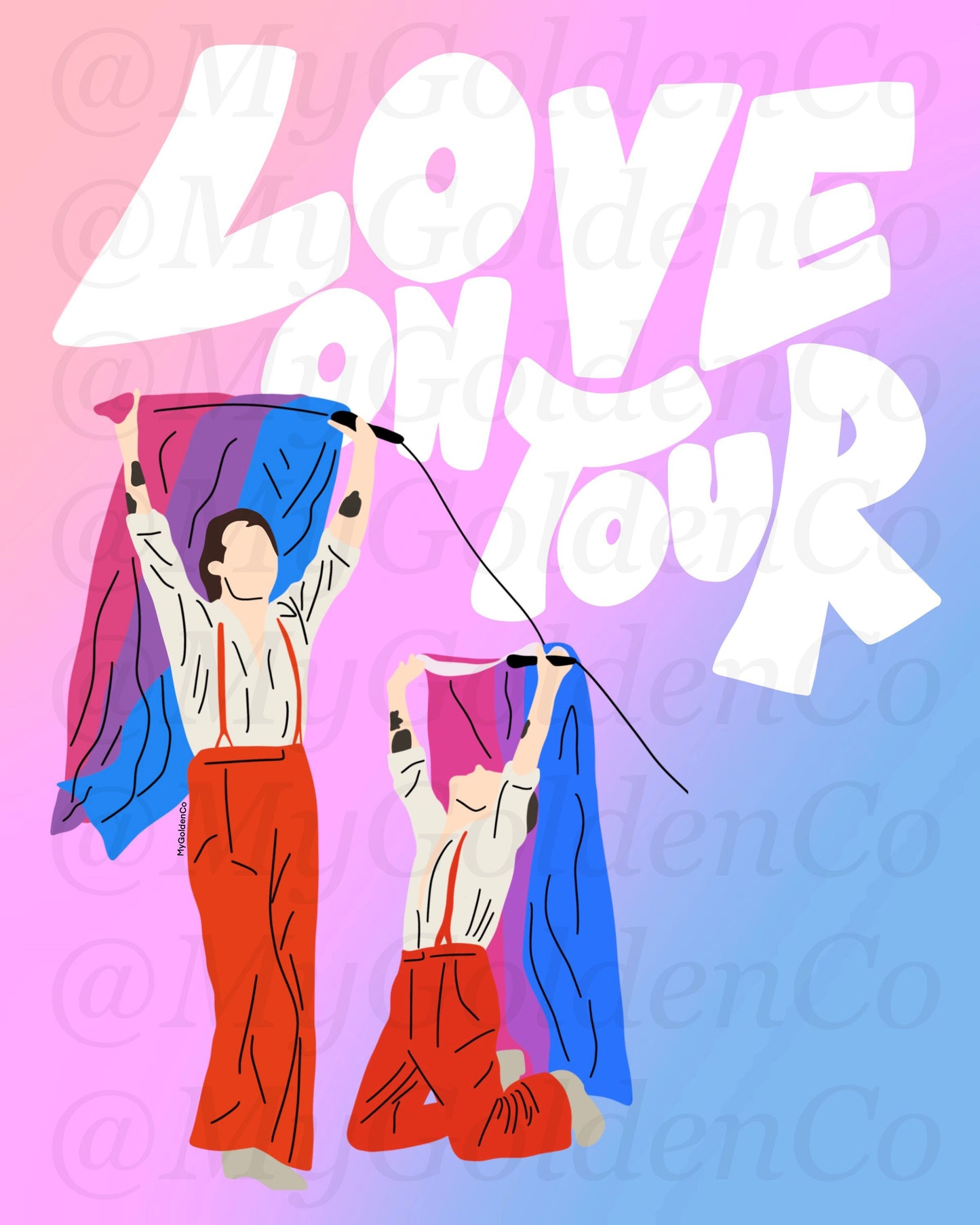 HSLOT Bisexual Pride Poster