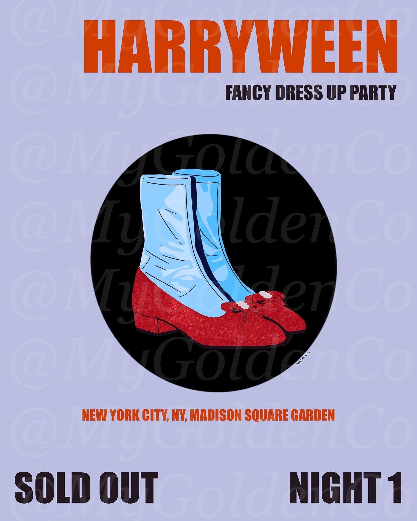 Harryween Night 1 Glossy Posters