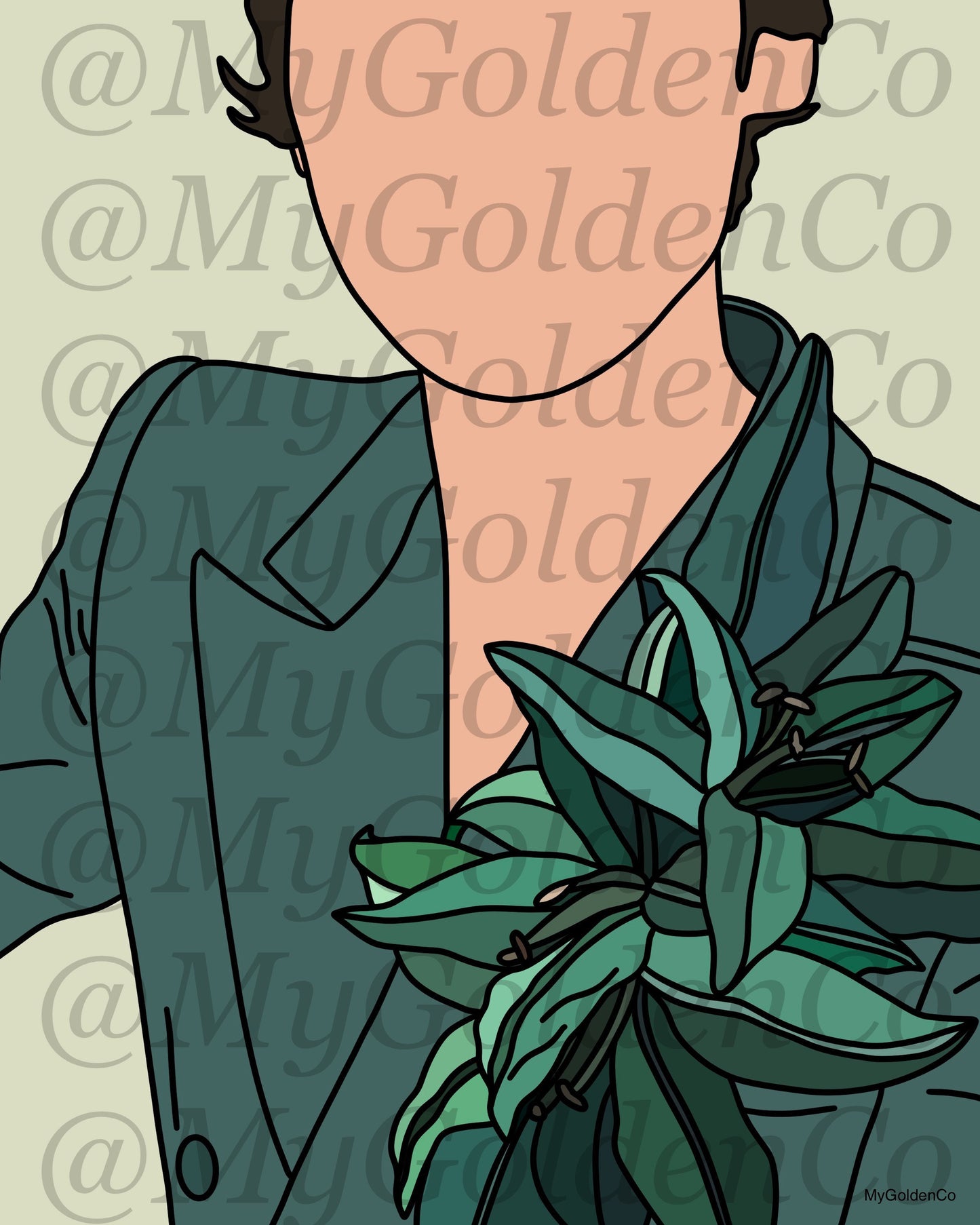 Details Collection: Flower Glossy Poster