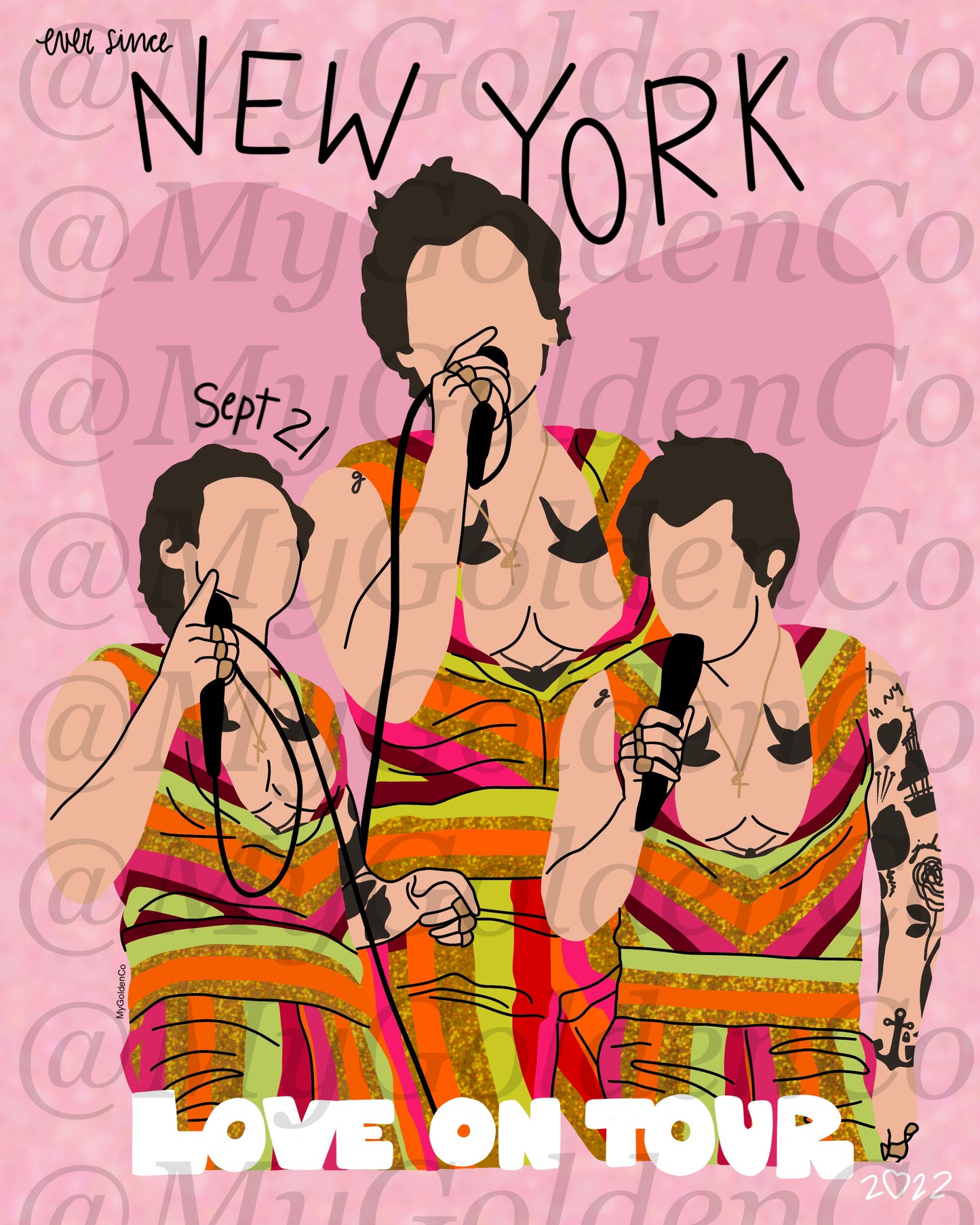 New York City Sept 21 Glossy Poster