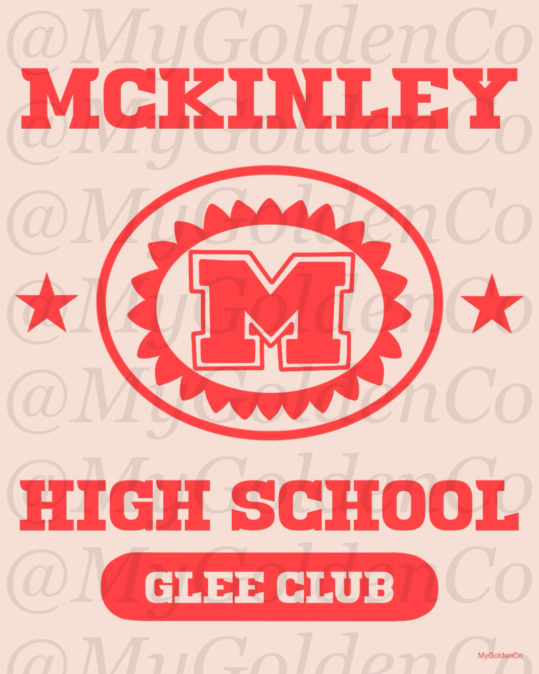 McKinley Logo Glossy Poster