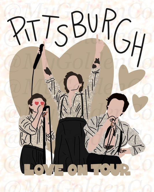 Pittsburgh Glossy Poster