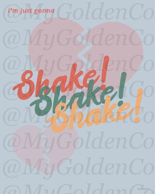 Shake! Glossy Poster