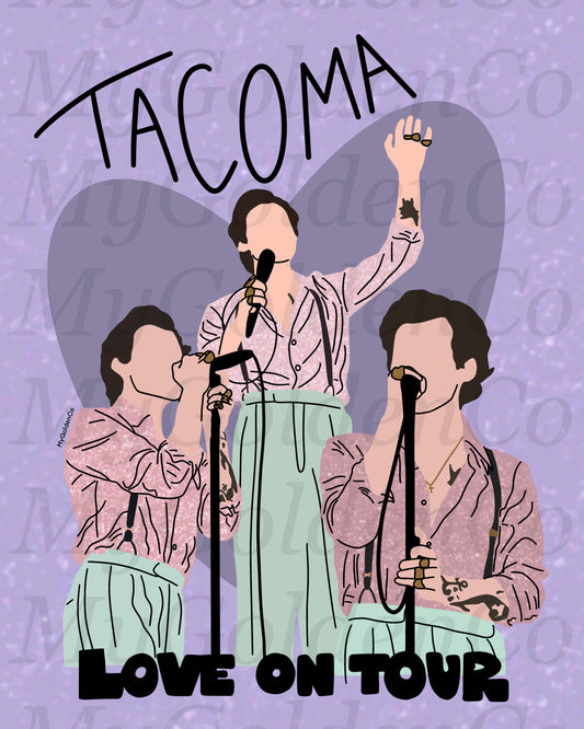 Tacoma Glossy Poster