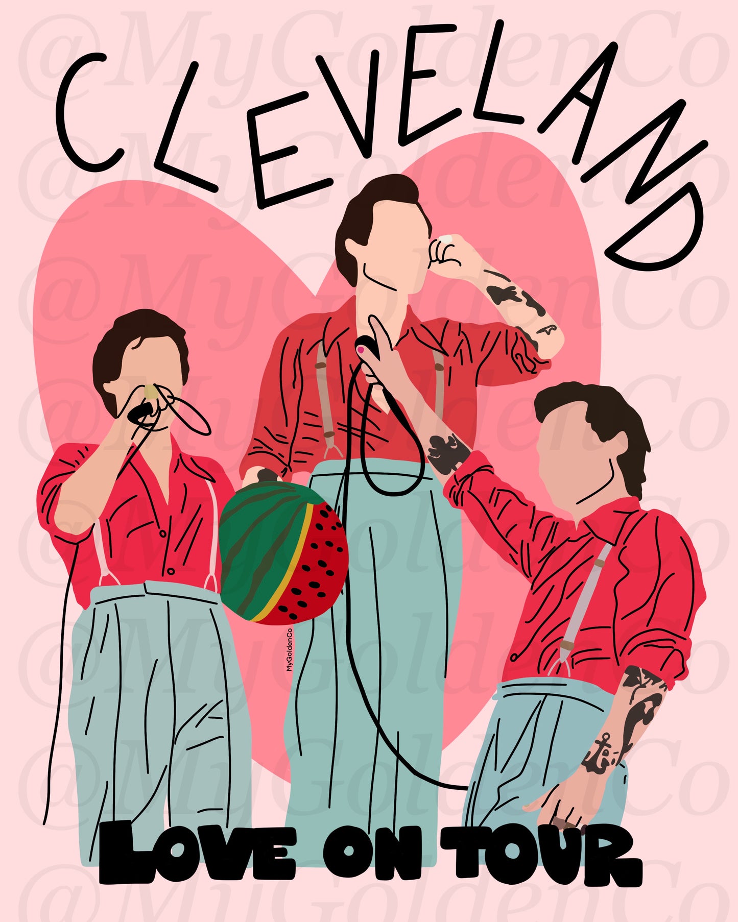 Cleveland Glossy Poster