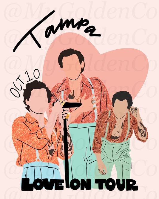 Tampa Show Glossy Poster