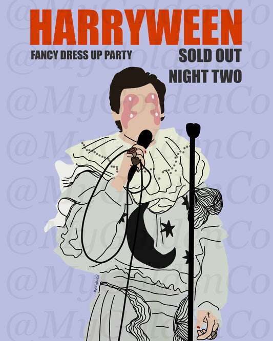 Harryween Night 2 Glossy Posters