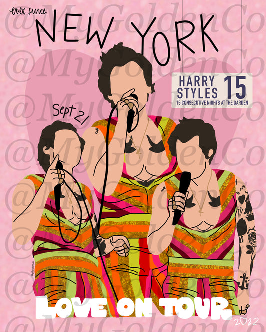 New York City Sept 21 Glossy Poster