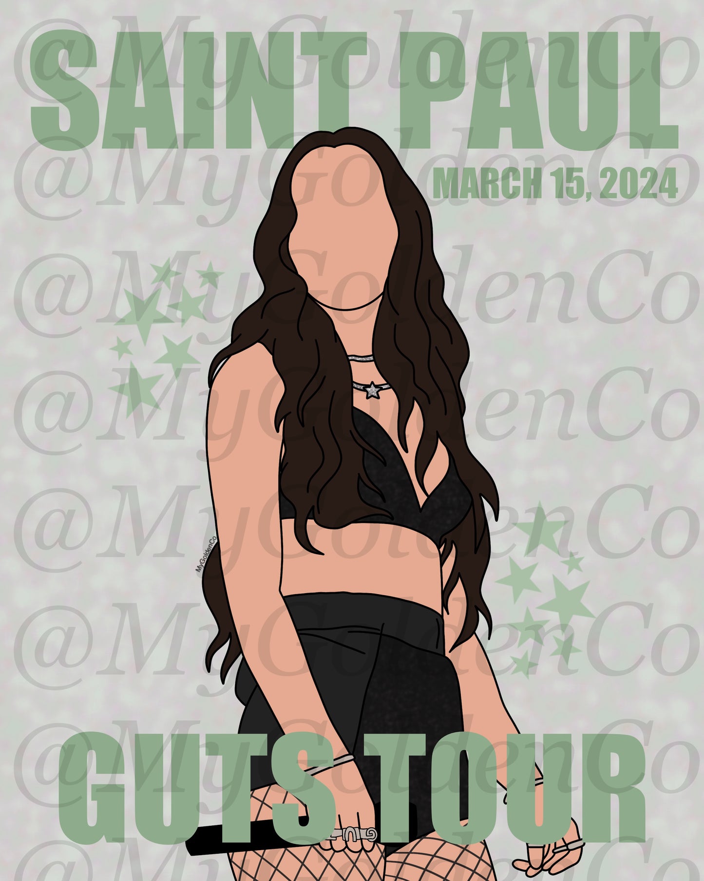 Saint Paul Olivia Glossy Poster