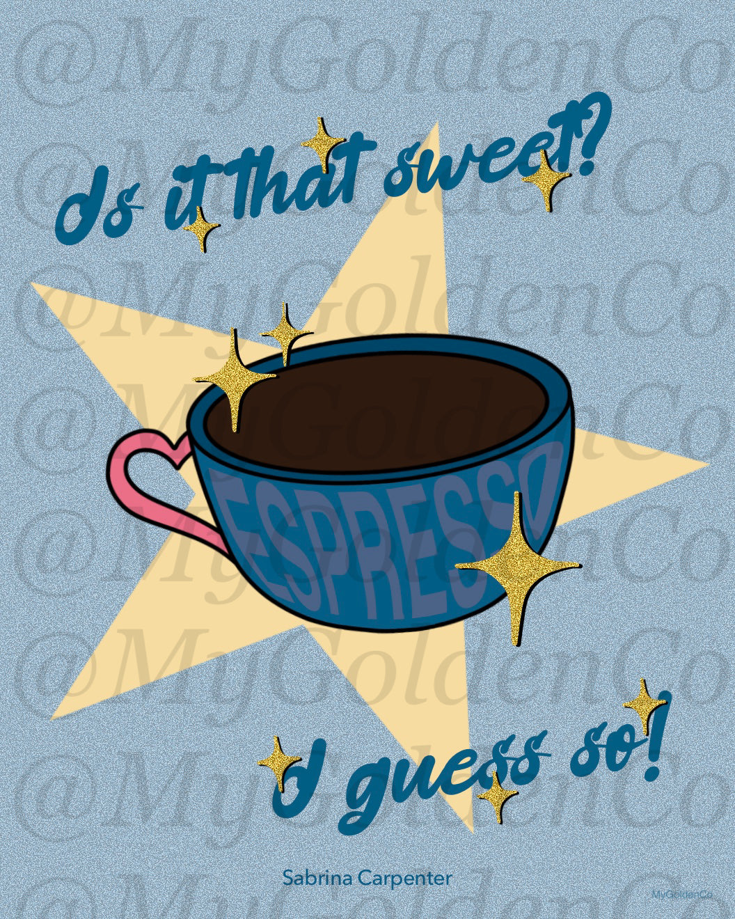 Espresso Glossy Poster