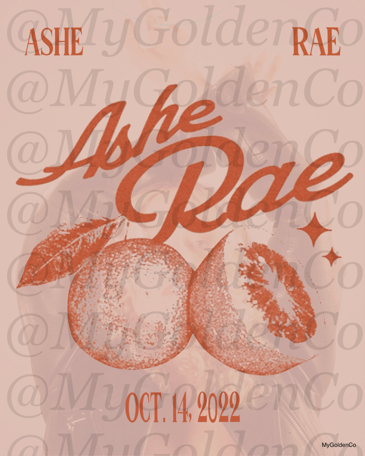 Healey Rae Poster Rae Glossy Poster – MyGoldenCo