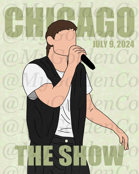 Chicago Niall Glossy Poster