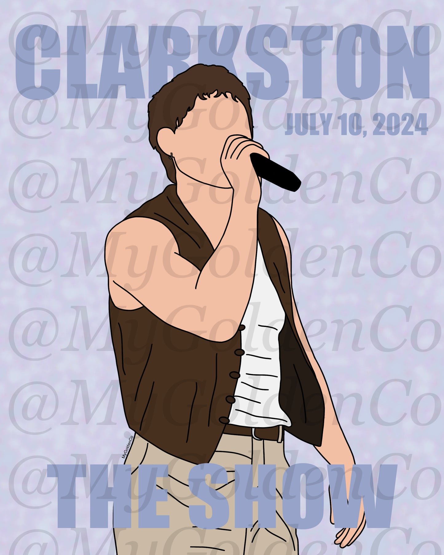 Clarkston Niall Glossy Poster