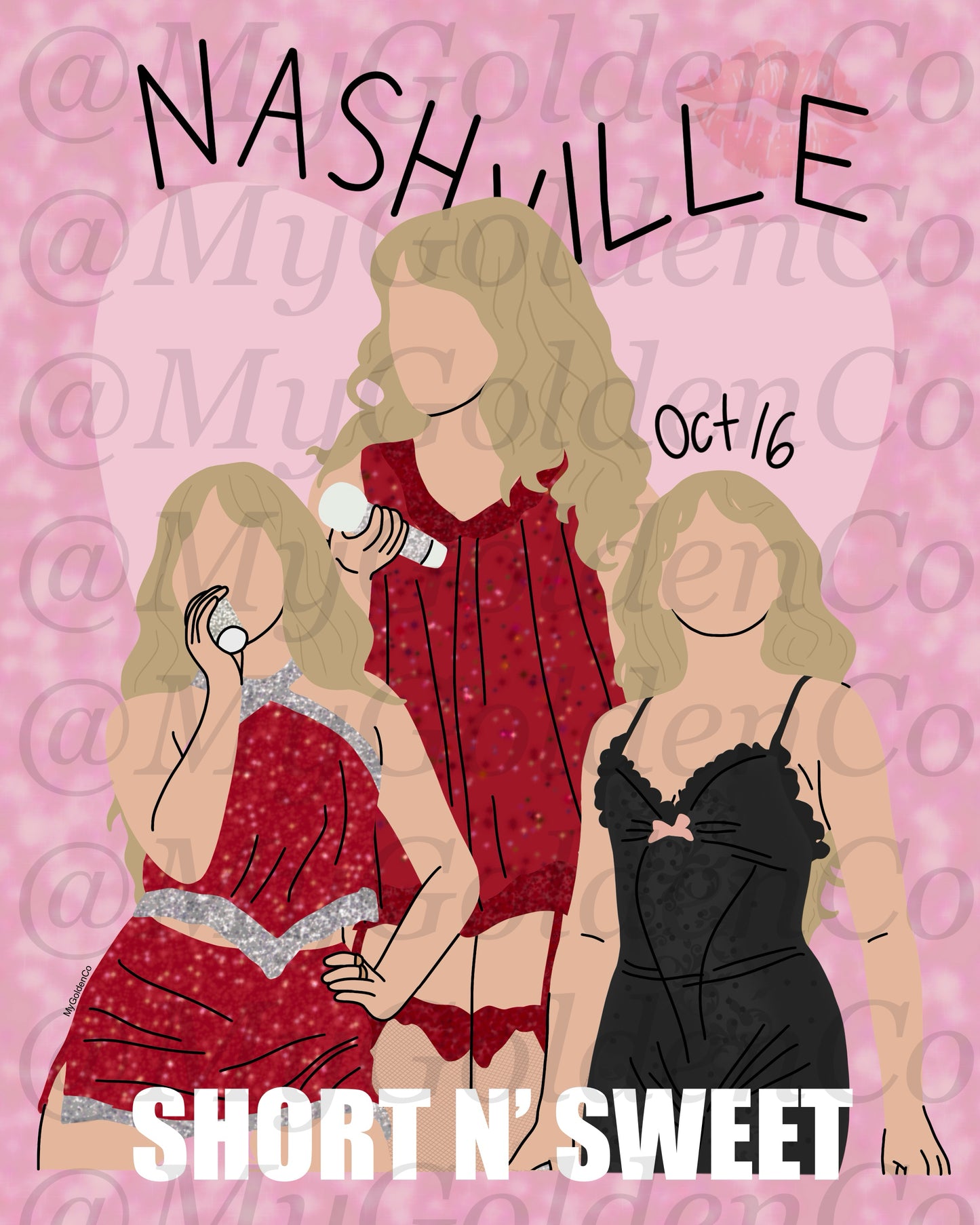 Nashville Sabrina Glossy Poster