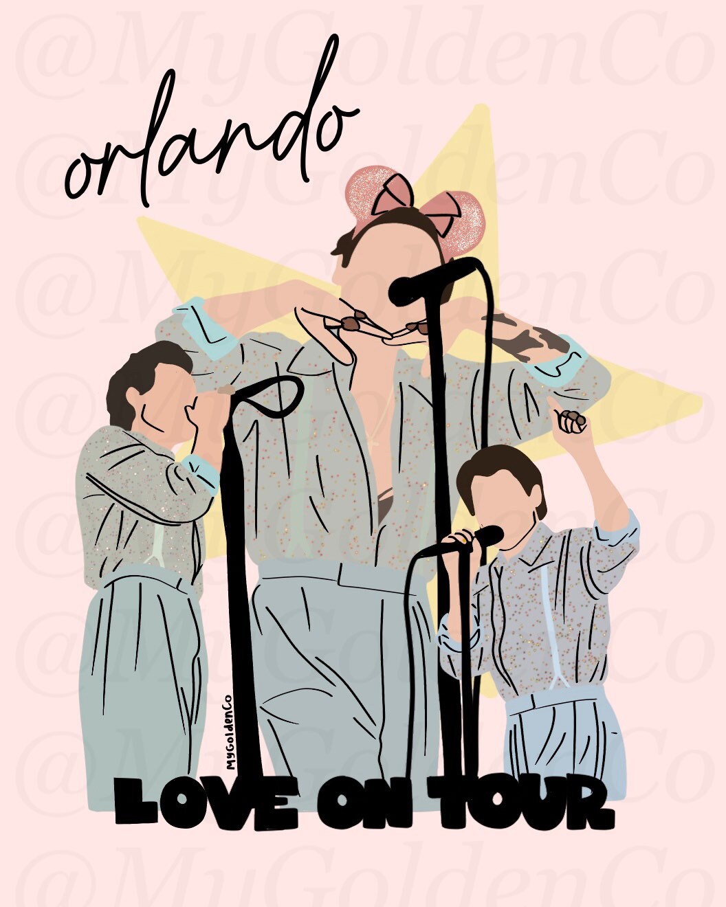 Orlando Glossy Poster