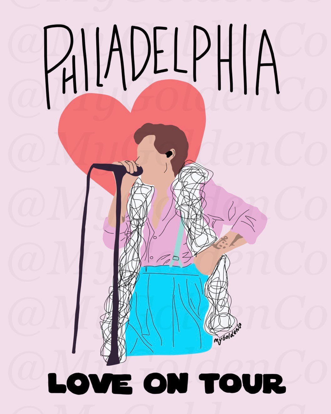 Philadelphia Glossy Poster