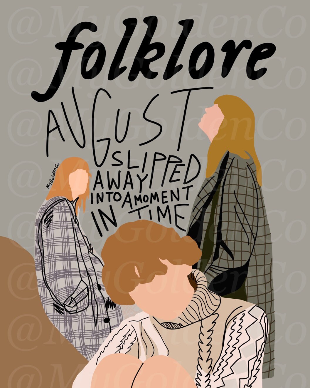 Folklore Glossy Poster