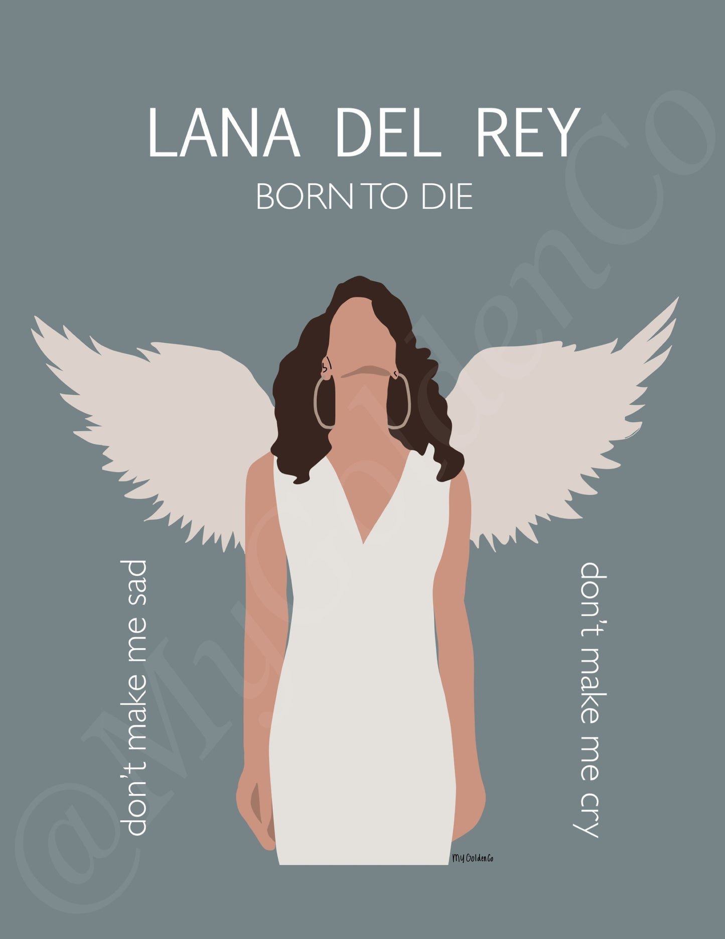 Lana Glossy Poster