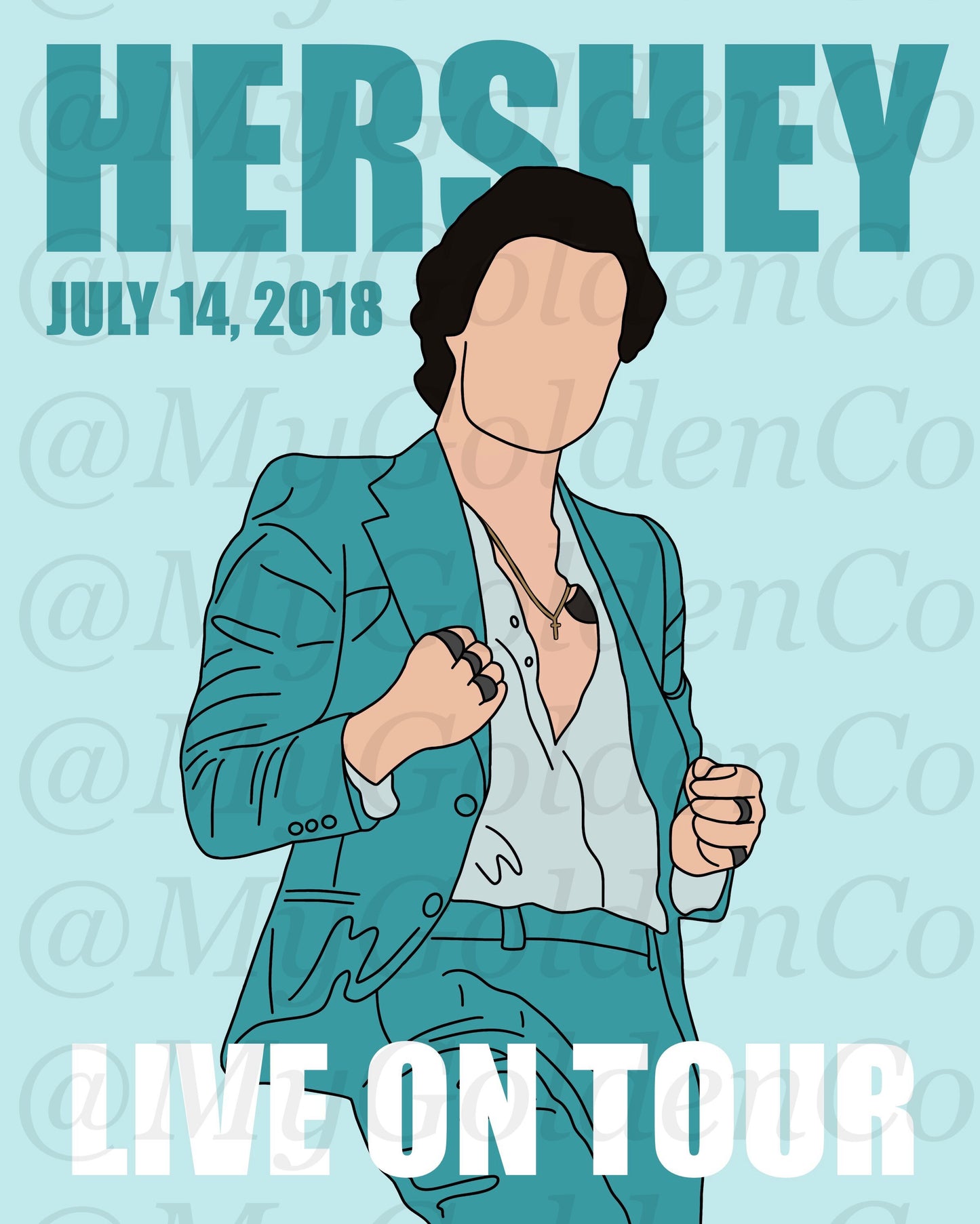 Hershey 2018 Glossy Poster