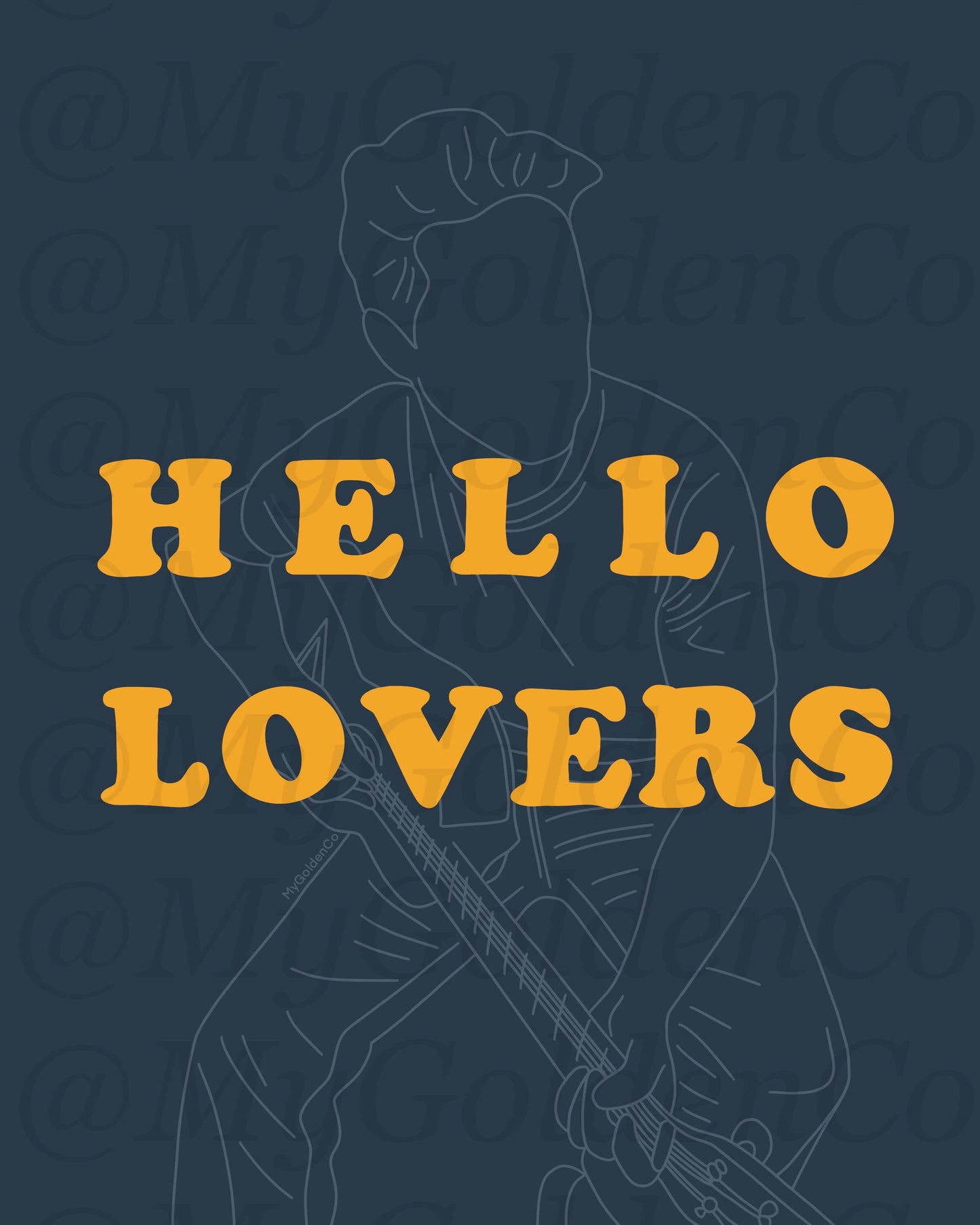 Exclusive Hello Lovers Glossy Poster