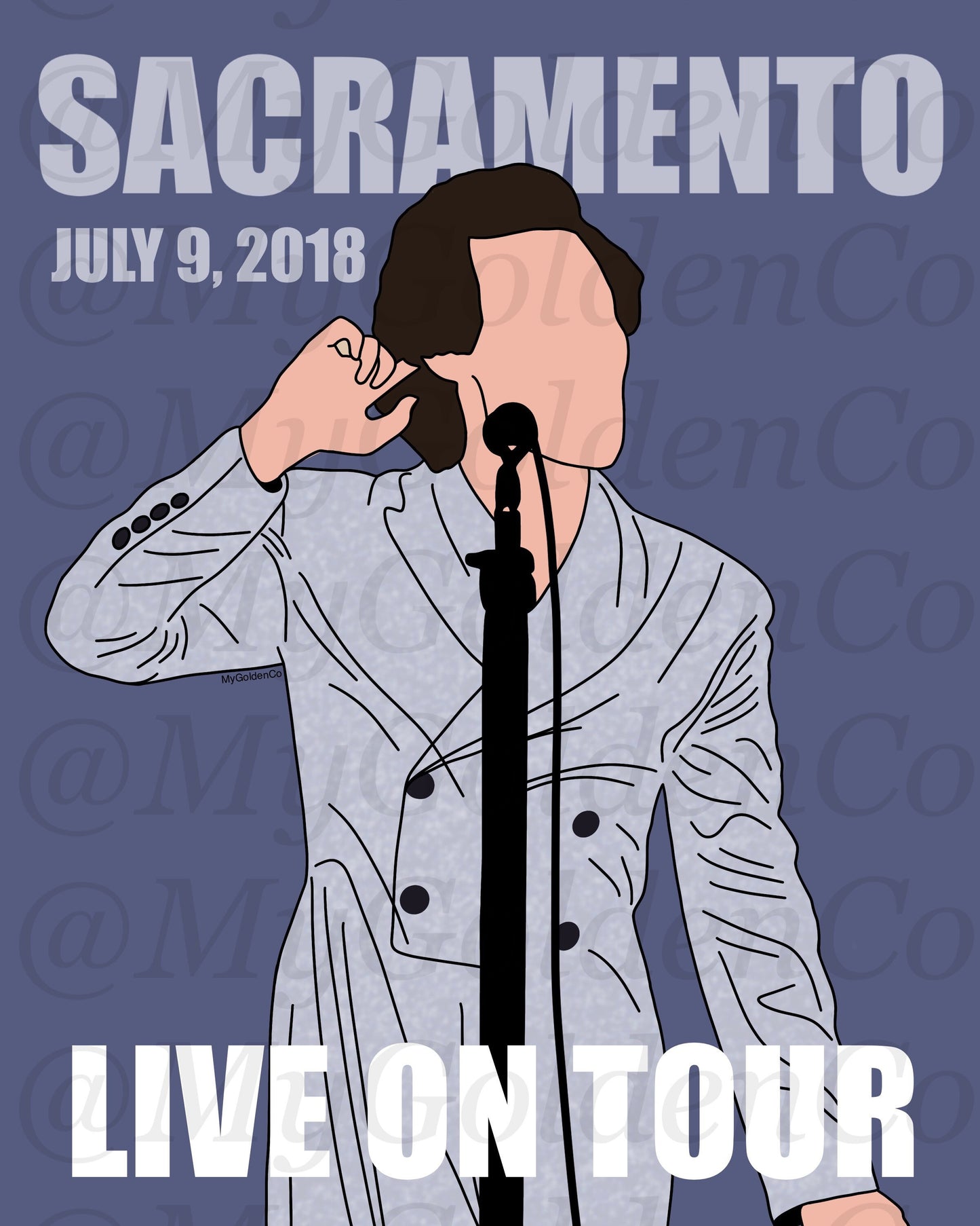 Sacramento 2018 Glossy Poster