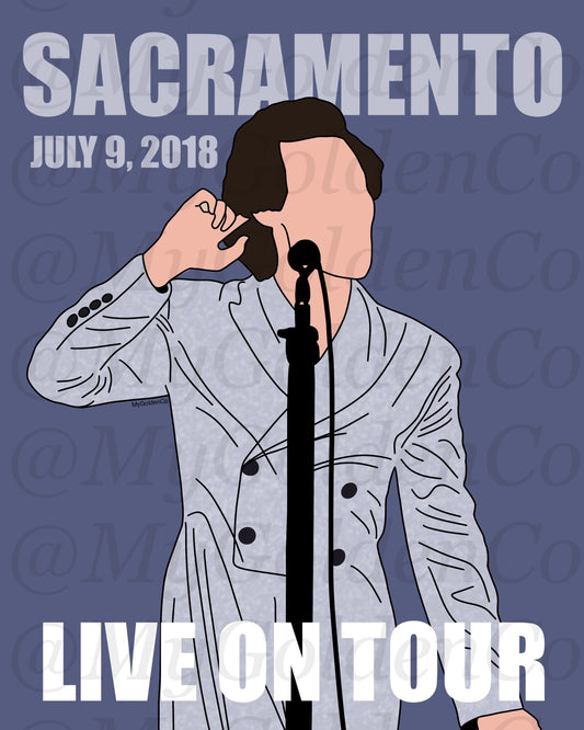 Sacramento 2018 Glossy Poster