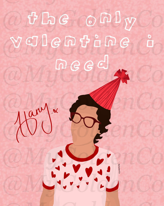 HS Valentine’s Day / Birthday Month Glossy Poster