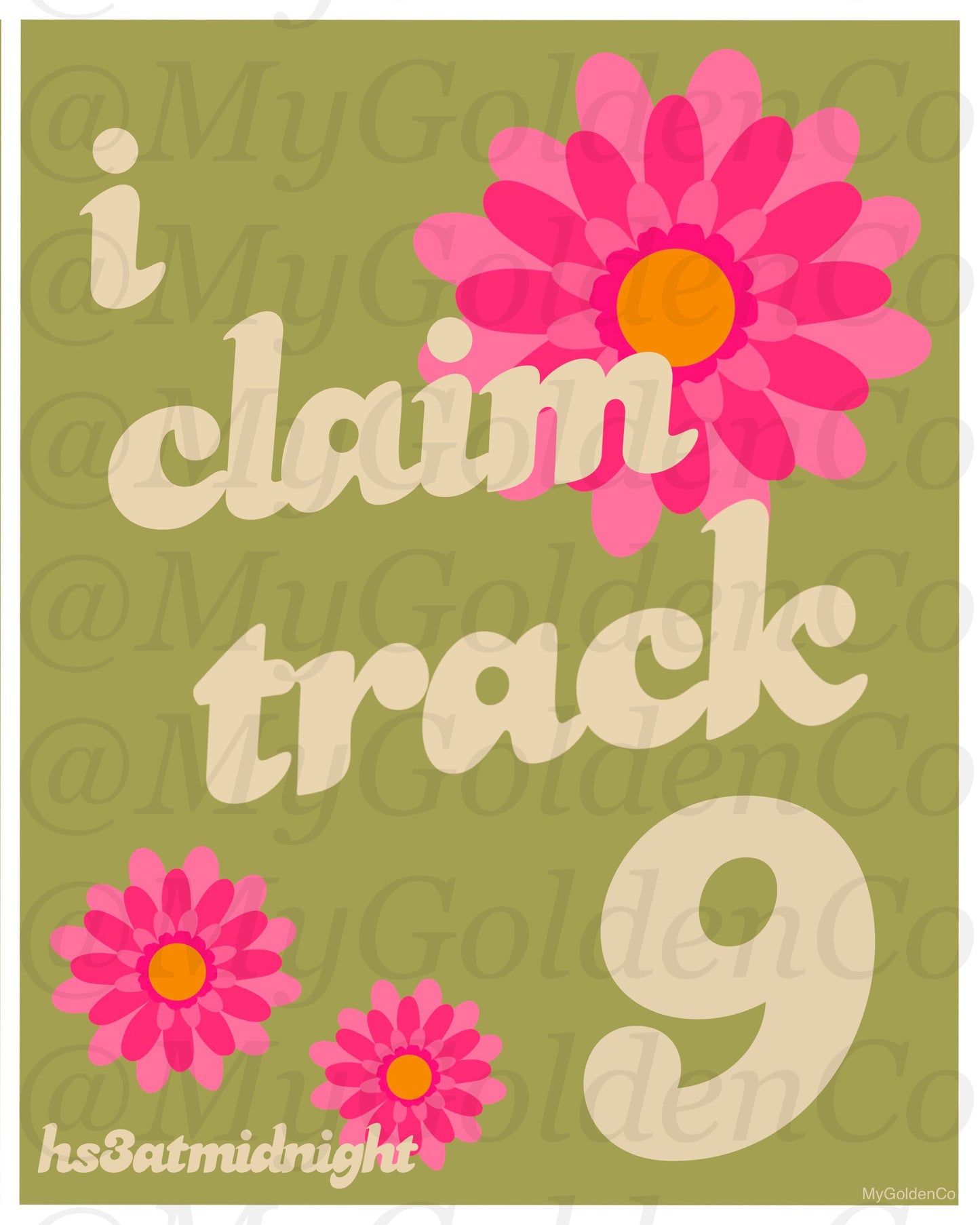I Claim Tracks 6-10 HS3 Glossy Posters