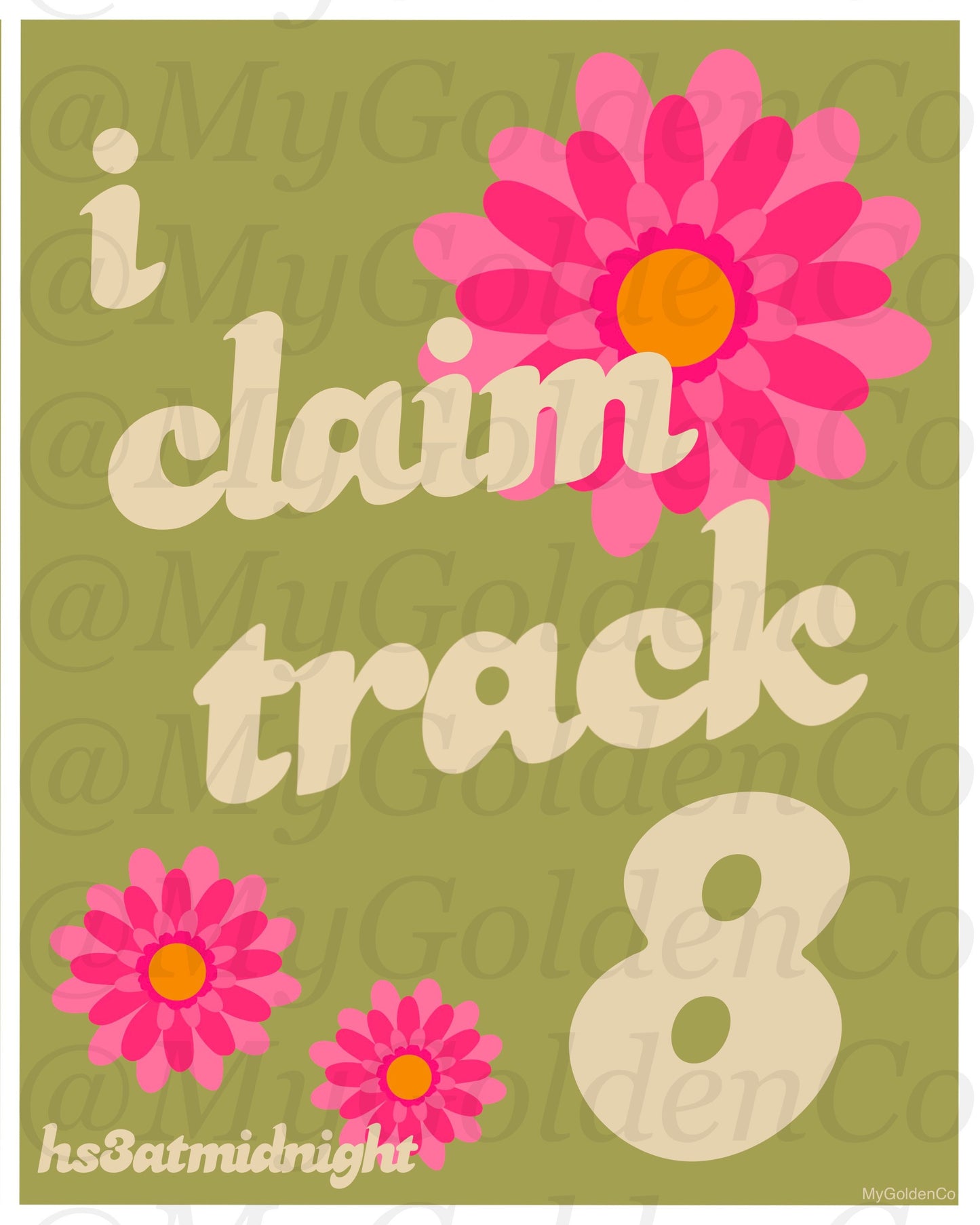 I Claim Tracks 6-10 HS3 Glossy Posters