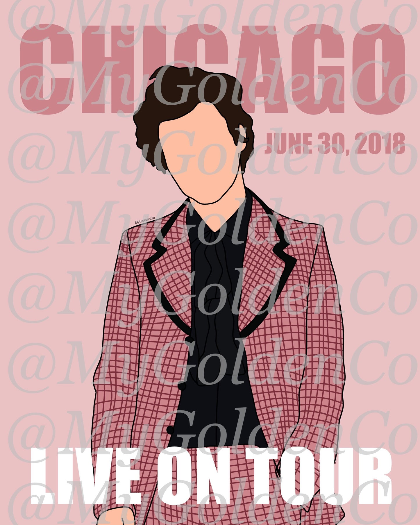 Chicago 2018 Glossy Poster