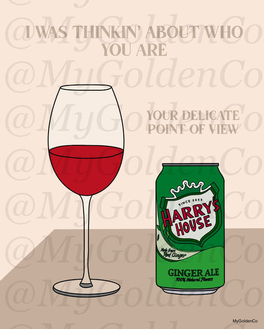 Ginger Ale Glossy Poster