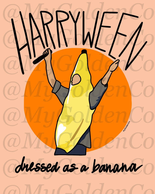 Exclusive Dressed As A Banana Glossy Poster