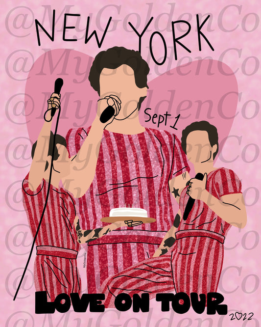 New York City Sept 1 Glossy Poster