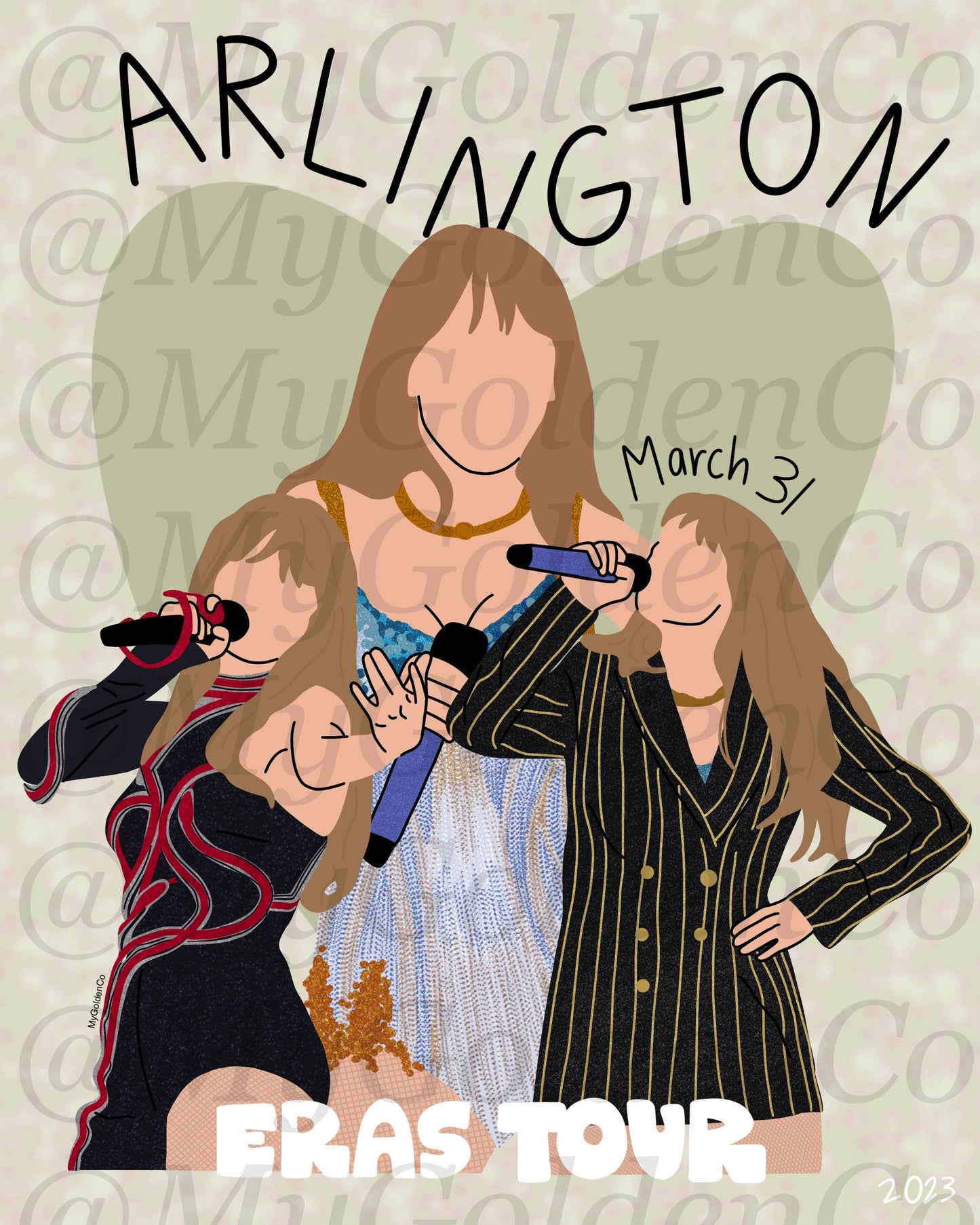 Arlington March 31 Glossy Poster