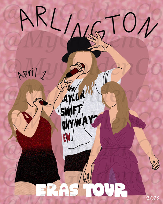 Arlington April 1 Glossy Poster